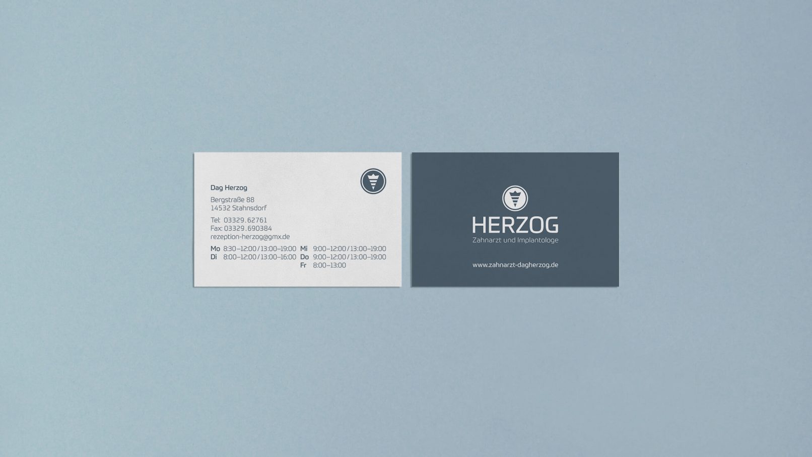 Dag Herzog · Corporate Design · Michael Mikalo